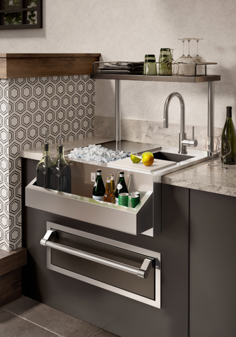 Image of 30" Hestan Outdoor Single Storage Drawer - AGSR Series