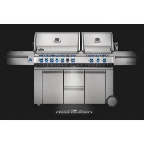 Image of Napoleon Prestige Pro™ 825 RSBI with Power Side Burner, Infrared Rear & Bottom Burners