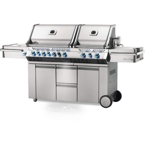 Image of Napoleon Prestige Pro™ 825 RSBI with Power Side Burner, Infrared Rear & Bottom Burners