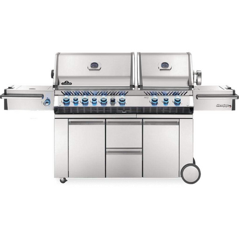 Image of Napoleon Prestige Pro™ 825 RSBI with Power Side Burner, Infrared Rear & Bottom Burners