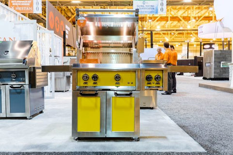 Image of 30" Hestan Outdoor Tower Cart with Double Doors - GCD Series