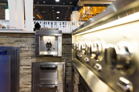 Image of 16" Hestan Outdoor Double Storage Drawers - AGDR Series