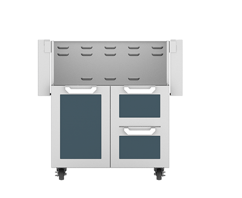 Image of 36" Hestan Outdoor Tower Cart with Door/Drawer Combo - GCR Series