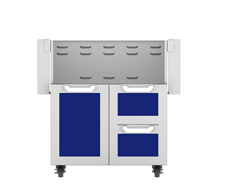 Image of 36" Hestan Outdoor Tower Cart with Door/Drawer Combo - GCR Series