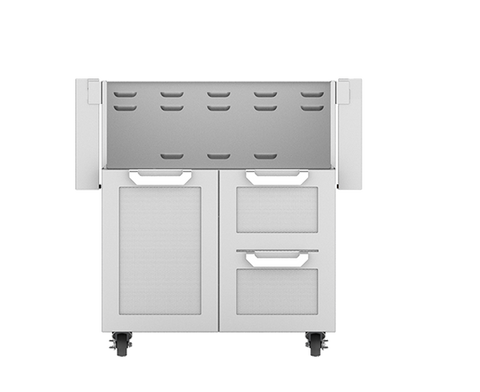 Image of 30" Hestan Outdoor Tower Cart with Door/Drawer Combo - GCR Series