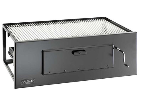 Image of Fire Magic Charcoal Slide In Grill (Lift A Fire, 30" x 18") 3334