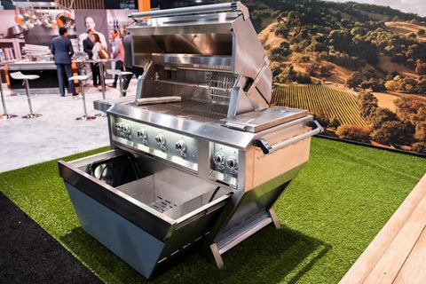 Image of 42" Hestan Outdoor Deluxe Grill with Rotisserie Kit