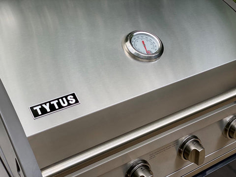 Image of Tytus Charcoal Gray 4-Burner Grill Island TI400PCCLP-3.0.2