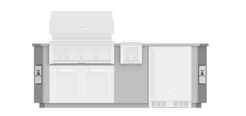 Image of 8-Foot Hestan Outdoor Living Suite - GE Series