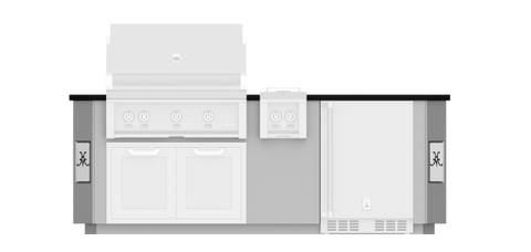 Image of 8-Foot Hestan Outdoor Living Suite - GE Series