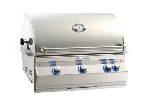 Image of Fire Magic Aurora A540i 30-inch Built-In Grill With Rotisserie A540i-8EA