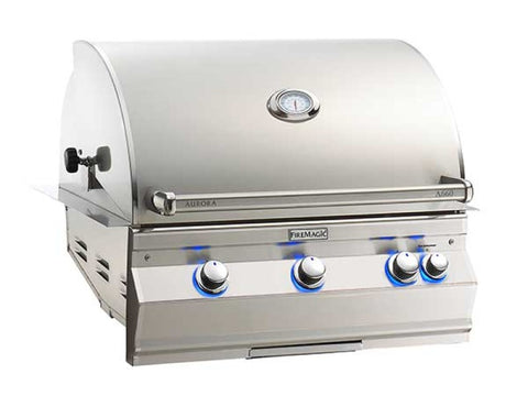 Image of Fire Magic Aurora A660i 30-inch Built-In Grill With Rotisserie A660i-8EA