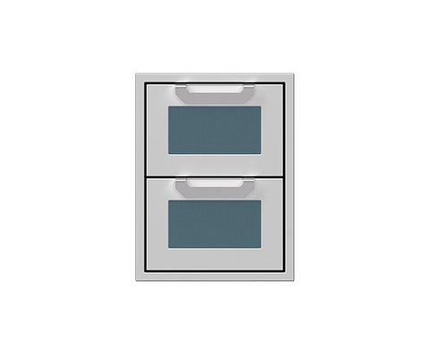Image of 16" Hestan Outdoor Double Storage Drawers - AGDR Series