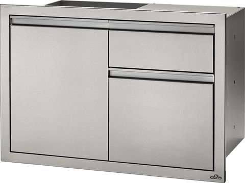 Image of Napoleon 36" X 24" Single Door & Standard Drawer BI-3624-1D2DR- In Stock