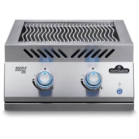 Image of Napoleon Built-In 700 Series Dual Infrared Burner with Stainless Steel Cover- In Stock
