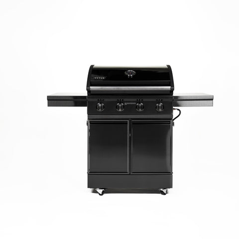 Image of Tytus Black Stainless Steel 4-Burner Grill T400SSBLP