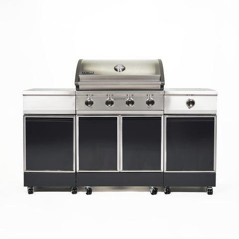 Image of Tytus Charcoal Gray 4-Burner Grill Island TI400PCCLP-3.0.2