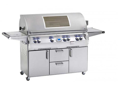 Image of Fire Magic Echelon Diamond E1060s 48-inch Portable Grill with Single Side Burner (Digital) E1060S-8E1-62