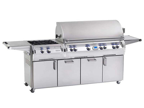 Image of Fire Magic Echelon Diamond E1060s 48-inch Cabinet Cart Grill with Power Burner (Digital) E1060S-8E1-51