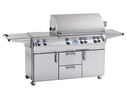 Image of Fire Magic Echelon Diamond E790s 36-inch Cabinet Cart Grill with Double Side Burner (Digital) E790s-8E1-71