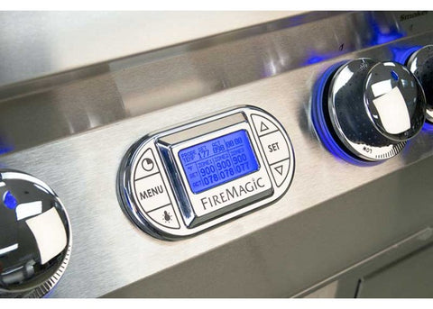 Image of Fire Magic Echelon Diamond E790s 36-inch Portable Grill with Single Side Burner (Digital) E790s-8E1-62