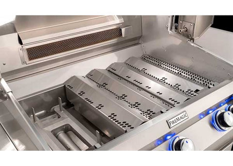 Image of Fire Magic Echelon Diamond E1060s 48-inch Cabinet Cart Grill with Power Burner (Analog) E1060S-8EA-51