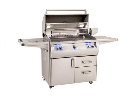 Image of Fire Magic Echelon Diamond E790s 36-inch Portable Grill with Single Side Burner (Analog) E790s-8EA-62
