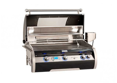 Image of Fire Magic Black Diamond H790i 36-inch Built-In Grill With Magic Window H790i-8E1-W