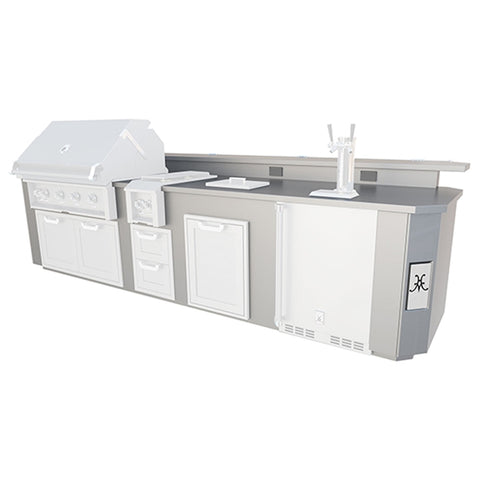 Image of 12-Foot Hestan Outdoor Living Suite - GE Series