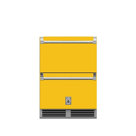Image of 24" Hestan Outdoor Refrigerator Drawer and Freezer Drawer - GRF Series