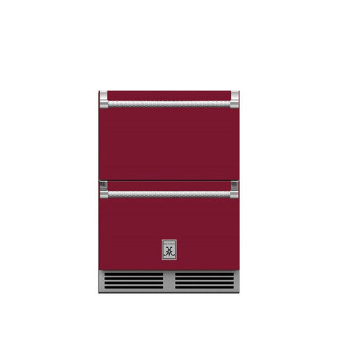 Image of 24" Hestan Outdoor Refrigerator Drawer and Freezer Drawer - GRF Series