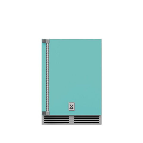 Image of 24" Hestan Outdoor Dual Zone Refrigerator with Wine Storage (Solid Door) - GRWS Series