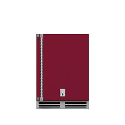 Image of 24" Hestan Outdoor Dual Zone Refrigerator with Wine Storage (Solid Door) - GRWS Series