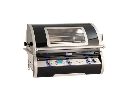 Image of Fire Magic Black Diamond H790i 36-inch Built-In Grill With Magic Window H790i-8E1-W