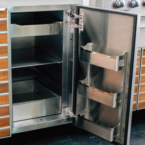 Image of Summerset Madera 30″ Double Access Door Teak SSMDD-30-TK