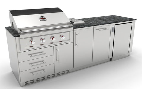 Image of 9' Long Intermediate Outdoor Cabinet Package