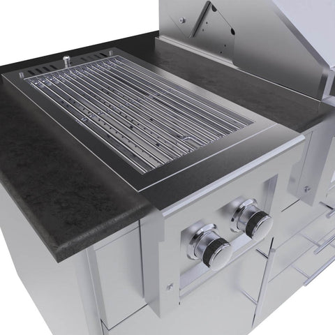 Image of AUSTIN 9’ Grill/Double Burner/Companion Pro & Bar Center Island Package