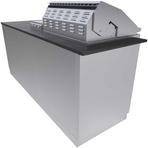 Image of Tango 7 Foot outdoor package grilling station