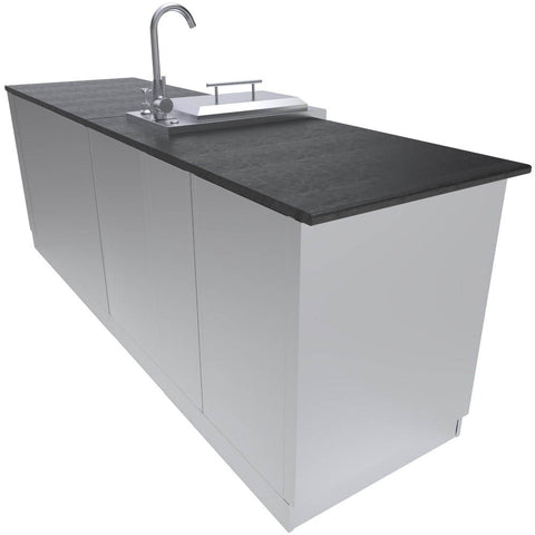 Image of Savana 8' 6" length Wet Bar Outdoor Cabinet Package