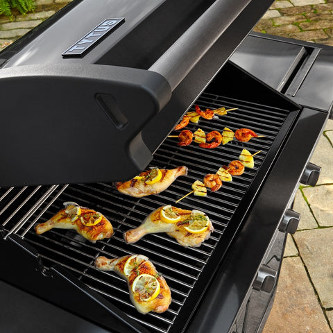 Image of Tytus Black Stainless Steel 4-Burner Grill T400SSBLP