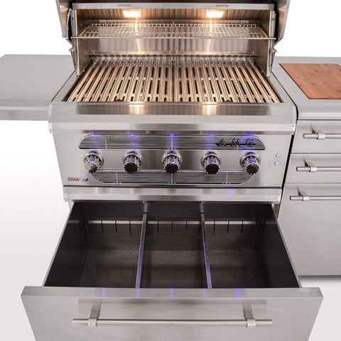 Image of American Muscle Grill by Summerset 36"/54" Freestanding Grill Cart (Cart Only) CART-AMG36