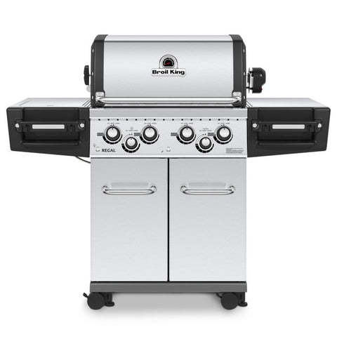 Image of Broil King Regal S490 PRO Stainless Steel 4 Burner Liquid Propane Grill - In Stock
