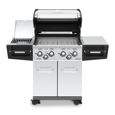Image of Broil King Regal S490 PRO Stainless Steel 4 Burner Liquid Propane Grill - In Stock
