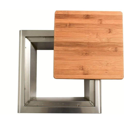 Image of Blaze 15" Trash Chute With Cutting Board