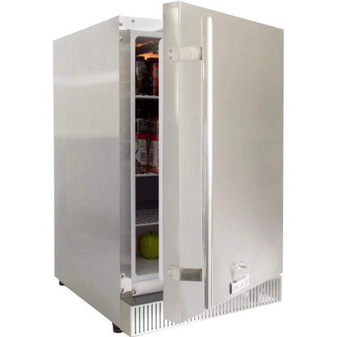 Image of Blaze 20" Outdoor Rated Stainless Steel Compact Refrigerator 4.1 Cu. Ft.