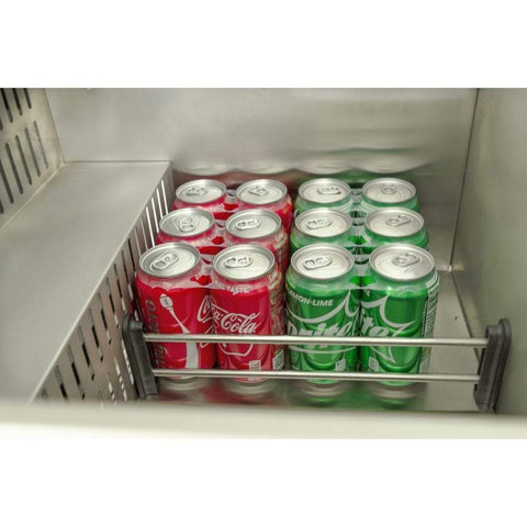 Image of Blaze 23.5" Outdoor Rated Stainless Steel Double Drawer 5.1 Cu. Ft. Refrigerator