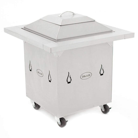 Image of Blaze 29" Stainless Steel Pellet Fire Pit