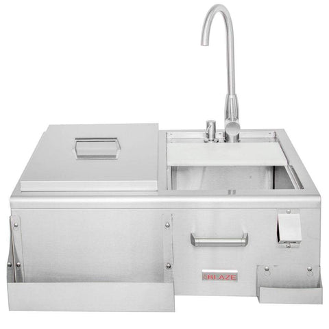 Image of Blaze 30" Beverage Center With Sink & Ice Bin Cooler