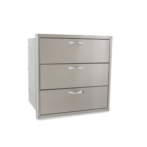 Image of Blaze 30" Stainless Steel Triple Access Drawer