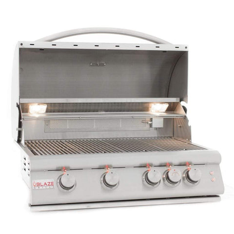 Image of Blaze 32" 4-Burner LTE Built-In Gas Grill with Lights